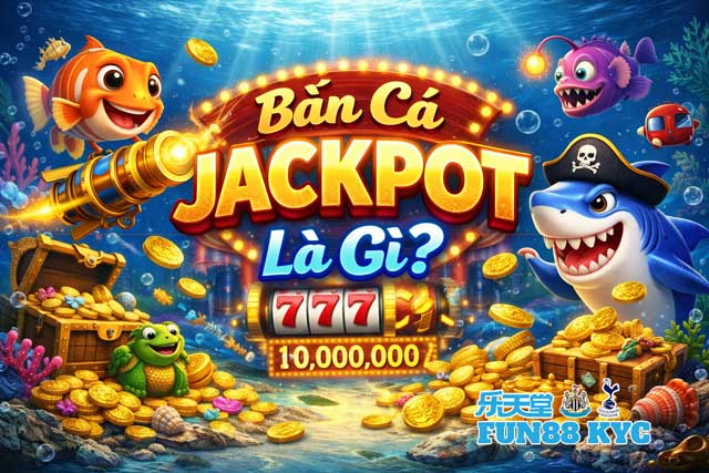 Bắn Cá Jackpot FUN88 Cuộc Săn Tiền Thưởng Đáng Giá 1 Bắn cá jackpot FUN88 là gì mà thu hút người chơi mạnh đến vậy?